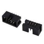 FC 6/8/10/12/14/16/18/20/24/26/30/34/40/50/60/64Pin 2.54mm Pitch Female IDC Socket Connector Ribbon Cable DC3 Header Male Socket