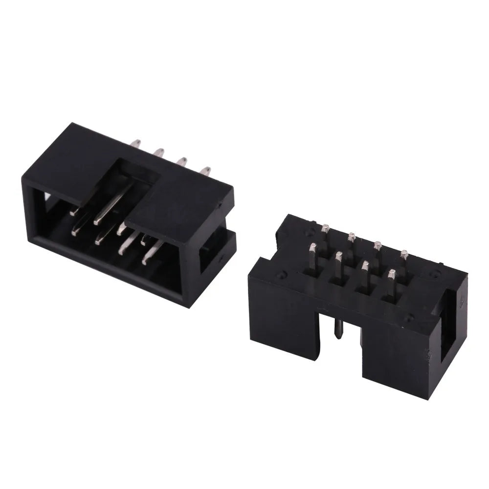 FC 6/8/10/12/14/16/18/20/24/26/30/34/40/50/60/64Pin 2.54mm Pitch Female IDC Socket Connector Ribbon Cable DC3 Header Male Socket