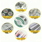 1.0mm 20g 50g 100g Soldering Tin Wire Tin Melt Rosin Core Solder Low Temperature Easy Melt Solder Wire  No-clean FLUX 2.2%