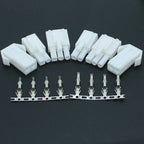 5Sets EL4.5 4.5mm Pitch Automotive Connector Small Tamiya Style 2/3/4/6/9Pin Male Female Plug With Crimp Terminals