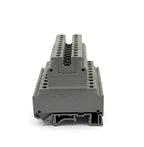 10Pcs UKK/UKKB 5 Double-Level Terminal Block 2 Layer 0.2 - 4 mm² Plug Wire Electrical Screw Connector DIN Rail Termin UKK5 UKKB5