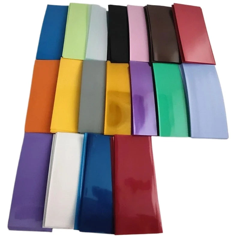 21700 Lithium Battery PVC Heat Shrinkable Film Battery Skin Heat Shrinkable Sleeve 10pcs/bag