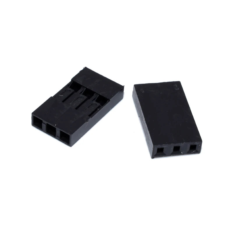 10/50Sets 2.54mm Single Row Dupont Connector 1-10Pin Plastic Housing Plug With Female Crimp Terminals
