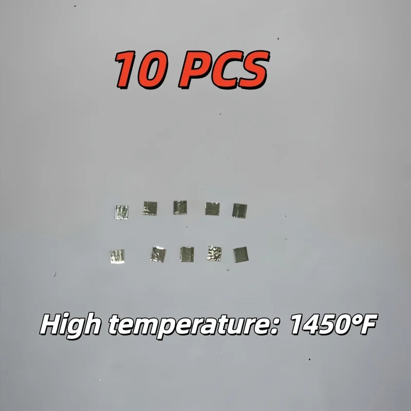 10/30Pcs Silver Solder Sheets  - High/Med/Low Temp DIY Jewelry Welding Supplies  Jewelry Processing Tool