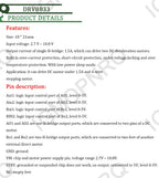 TB6612 DRV8833 Dual Motor Driver 1A TB6612FNG for Arduino Microcontroller Better than L298N