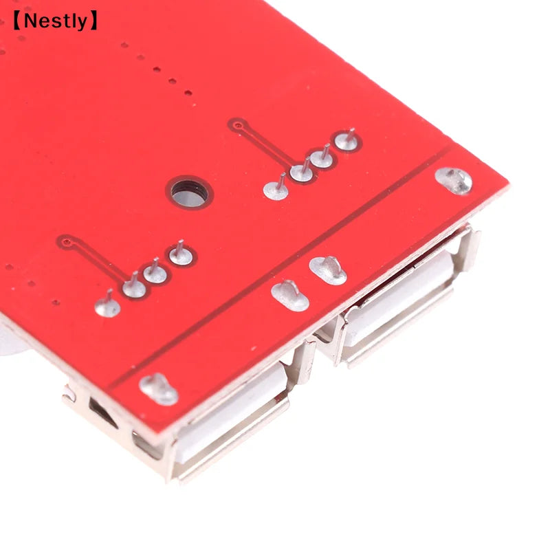 DC 9V 12V 24V 36V To 5V 3A Double USB Charge DC-DC Step-down Converter Car Charging Solar 3A Voltage Regulated Power 〔Nest〕