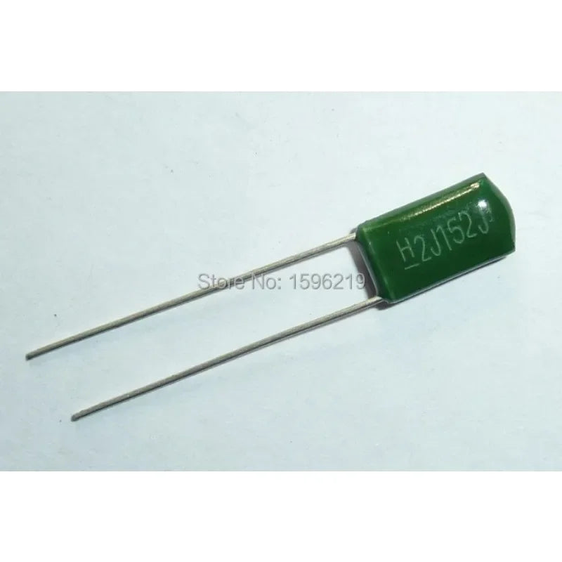 50Pcs/200Pcs Mylar Film Capacitor 630V 2J152J 1500pF 1.5nF 2J152 5% Polyester Film Capacitor