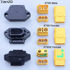 XT90 Male Female Power Charging Plug Shell XT90S Anti-fire Connector Electric Vehicle Lithium Battery Modification Interface