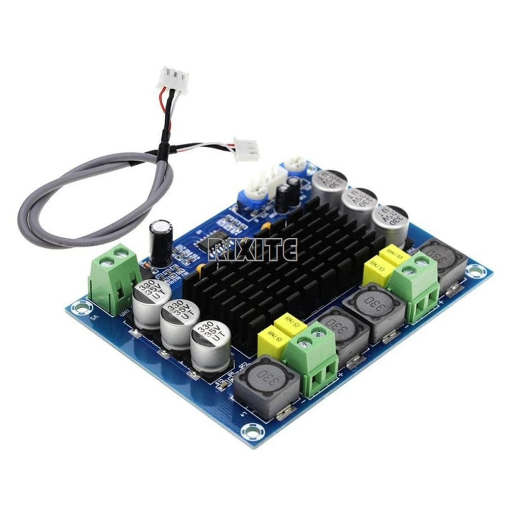 2*120W TPA3116D2 Digital Audio High Power Amplifier Board Dual Channel Stereo Class D Audio Power Amplifier Module DC 12V 24V