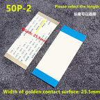 10Pcs Gold-Plated FFC FPC Flat Flexible Cable AWM 20706 105C 60V VW-1 0.5MM Pitch 40/50/55/60/68/80/96 Pin