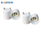 2pcs GU24 To GU10 2 Prong Pin Light Socket Adapter Lamp Holder Converter, Allow You Install Gu10 Lamp In Gu24 Socket