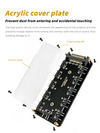 10 Port 5V 3PIN ARGB Fan Hub SATA Powered RGB Splitter for PC Case Addressable RGB Fan Light Strip
