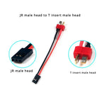 1-10Pcs JST XT30 XT60 JR Tamiya T Plug Male Female Cable Converter Wire Length 10CM 22AWG Silicone Wire
