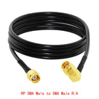 WIFI Antenna Extension Cable SMA Male Plug Female Jack Straight Right Angle Pigtail Adapter RG174 10cm/20cm/30cm/50cm/100cm