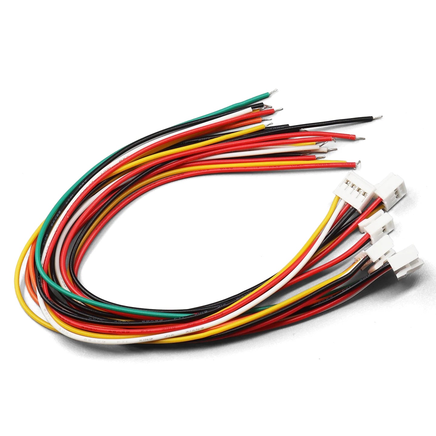 10PCS JST HY2.0mm Wire Cable Connector 2/3/4/5/6Pin 2.0MM Pitch Plug 10CM/20cm/30CM Wire Length 26AWG