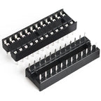 10PCS IC Seat DIP IC Socket Adaptor Solder DIY Sockets 6pin 8pin 14pin 16pin 18pin 20pin 24pin 28pin
