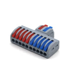 Wire Connector Mini Fast Universal Wiring Electrical Cable Conector LED Lamp Push In Terminal Block 222 SPL-62 SPL-42 Splic
