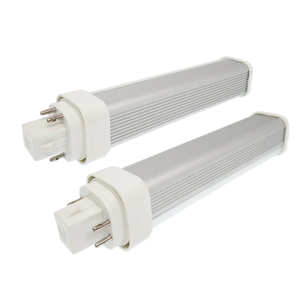 4pin G24Q 9W LED Horizontal PL Light Lamp G24q-1 G24q-3 PLC-18W PLC26W CFL Replacement CE RoHS 110V 220V 277V Plug Bulb Light