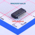 5PCS 100% Original MA82G5D16AL20 SSOP-20 1T 8051 MCU 16KB Flash 10-bit ADC Low Power Microcontroller IC