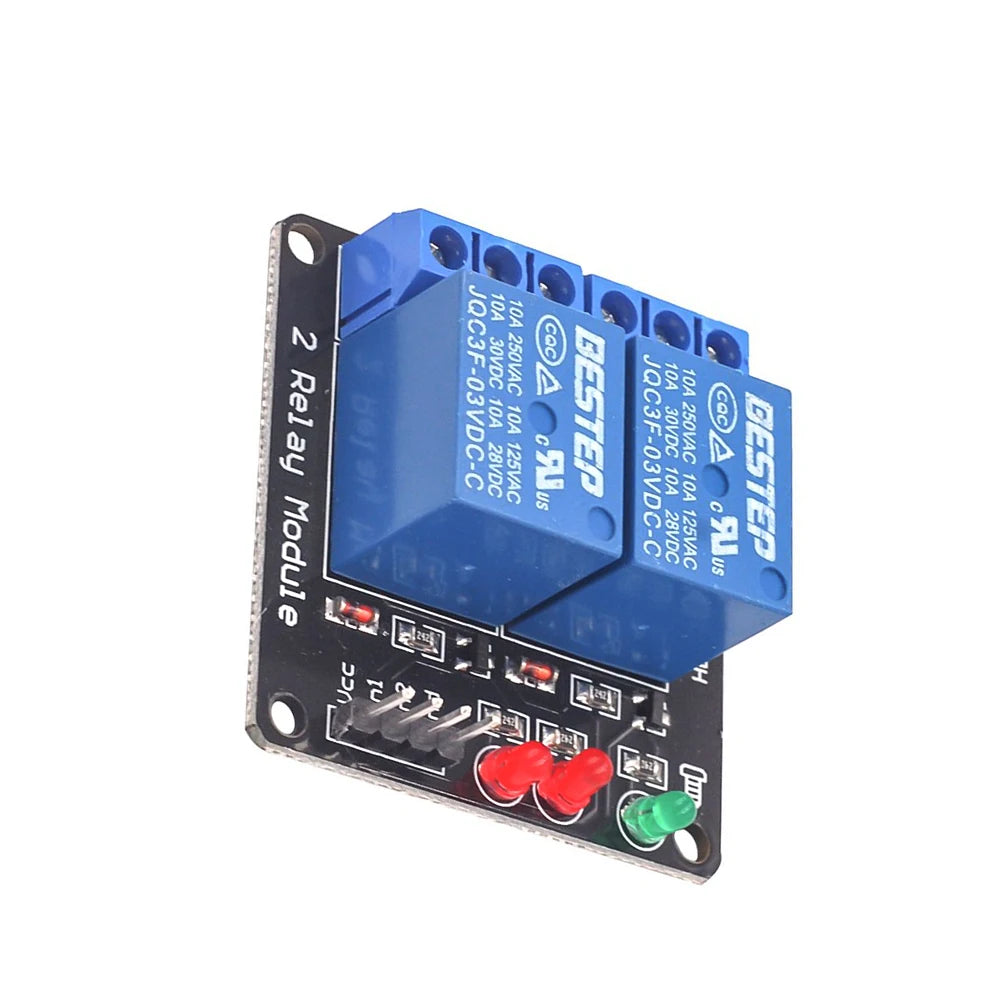 3V 3.3V 1/2/4 Channel Relay Module Low Level Trigger Liluminated Relay with Lamp Relay Output 4 Way Relay Module Power Supply