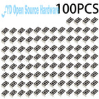 10-100PCS 0.56inches 7 Segment 1 Digital LED Display Super Red Common Cathode ANODE DIP10