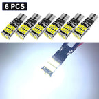 2/4/6/8/10/20 PCS CANBUS T10 W5W LED Bulbs 12V 24V 4014-26SMD 6500K White Car Interior Dome Courtesy Trunk License Plate Lights