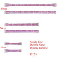 50pcs PH2.0mm Single/Double Same /Reverse Connector Terminal Flat Cable Lenght 10/20/30cm Pitch 2/3/4/5/6/7/8/9/10/11/12pin