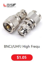 BNC to UHF head female to male UHF to BNC antenna adapter Q9 head to UHF male to female