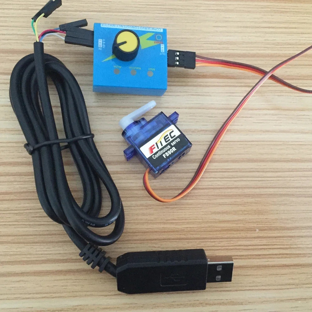 Feetech FS90R Mini RC Servo 360 Degree Continuous Rotation Micro Motor 4.8-6V 1.5KG Wheel for Smart Robot Microbit RC Car Drone