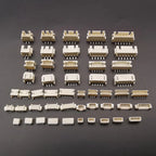 10Pcs PH 2.0 /XH 2.54 /ZH 1.5 /JST 1.25mm /SH 1.0mm Horizontal / Vertical Male Pin Plug Housing SMD Connector 2/3/4/5/6 Pin