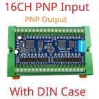 8/16/32 DI-DO Modbus DMOS PNP Output & NPN/PNP Input Module PLC RS485 Remote IO Expansion Board