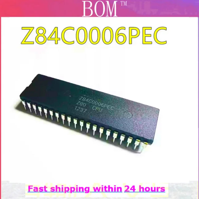 Z84C0006PEC Z80 CPU Z80CPU Z84C0006PEG DIP-40 brand new original microprocessor chip