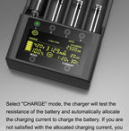 NEW LiitoKala Lii-600 Battery Charger For Li-ion 3.7V NiMH 1.2V battery Suitable 18650 26650 21700 26700 16340 14500 AA AAA