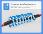 1M/5M 4:1 Black Heat Shrink Tube With Glue Thermoretractile Heat Shrinkable Tubing Dual Wall 4 6 8 12 16 18 20 24 32 36 40 52 72