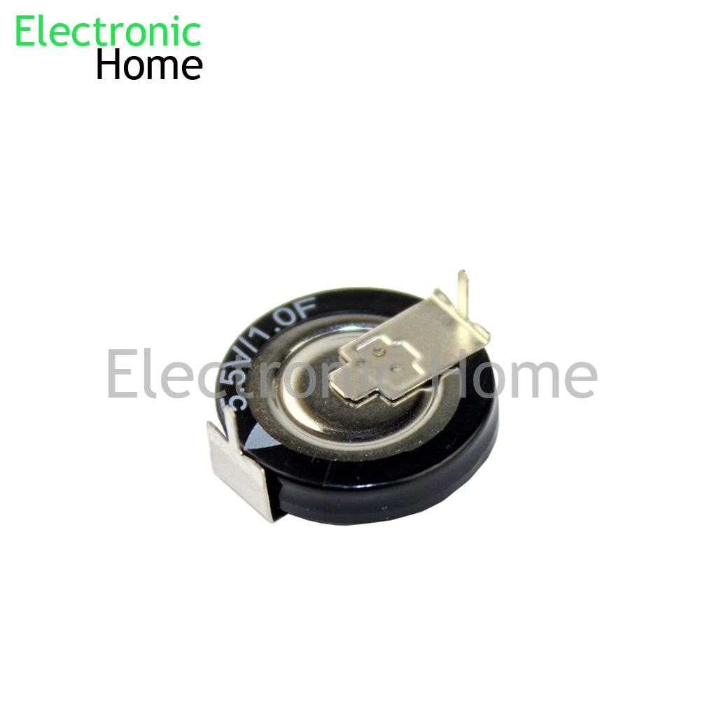 5PCS Button Farad Super Capacitor 5.5V 0.1F 0.22F 0.33F 0.47F 0.68F 1.0F 1.5F 4.0F  H-type V-type C-type  5.5V4.0F 5.5V1.0F