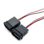 4 Pin Press Type USB Connector Type-C Waterproof with PH 2.0 Female Socket High Current Fast Charging Jack Port with Data Pin
