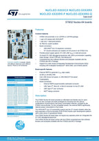 NUCLEO-L476RG STM32 Nucleo-64 development board with STM32L476RG MCU, supports Arduino and ST morpho connectivity