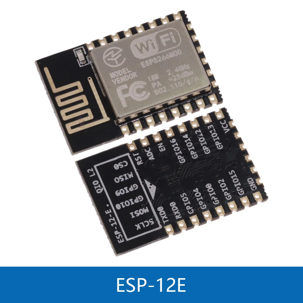ESP8266 ESP-12F Serial WIFI Module ESP-01 ESP-07 ESP-12S ESP-12E ESP-01S Serial WIFI Wireless Module ESP32 Wireless Transceiver