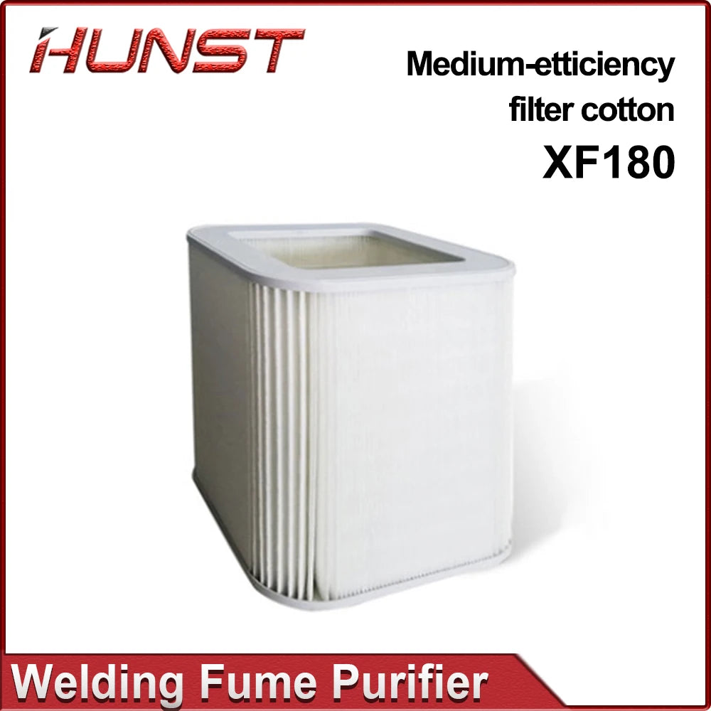 HUNST Welding Marking Smoke Absorption Dust Purifier XF180 XF250 Laser Smoke Exhauster Filter Element Replacement