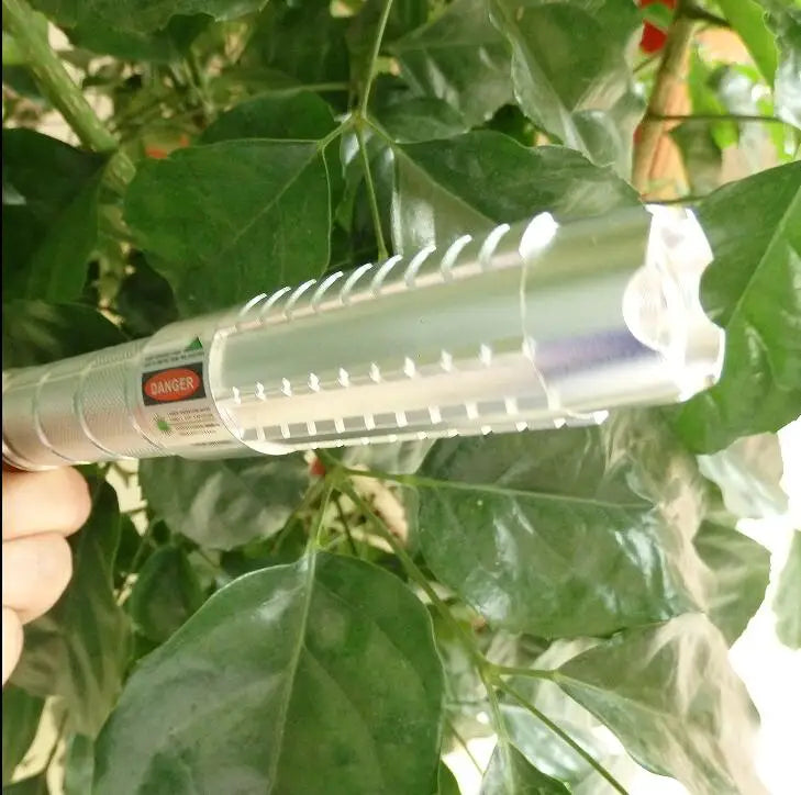 Laser Light Pointers 532nm Green 10000m Focusable Laser Burn Match Hunting Accessories Cat Toy Lazer Torch No Battery