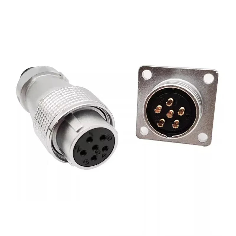 PLS20 Aviation Connector 2/3/4/5/6/7/8/9/10/12Pin Air Carrier Male Female Plug Connector WS20 TP20