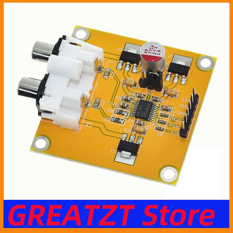 1/3PCS PCM5102 PCM5102A DAC Decoder Board I2S Input 32Bit 384K for Red Core Player Supports I2S Format/Left Justified