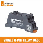 LANBOO Relay 12V 24V/AC 220V AC Voltage Coil High Quality General Purpose Micro Mini Relay with Socket Base 8pin/14pin