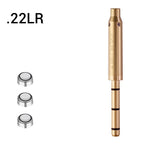 Laser Bore Sighter .22LR .177 .223Rem 9mm/.38spl 300WIN .30-06 8X57JS Barrel for Pistol Rifle Airsoft Cartridge Collimator