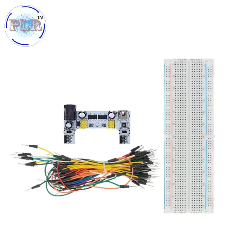 PLR MB-102 MB102 Breadboard 400 830 Point Solderless PCB Bread Board Test Develop Dupont line DIY for arduino laboratory SYB-830