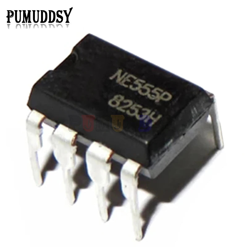 20PCS , (10 Each) NE555 NE555P IC 555 Timer Programming Oscillator Chip & 8 Pin DIP Sockets