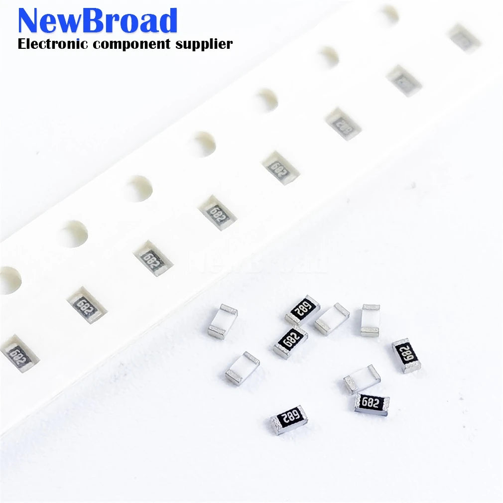 100 Pieces 0603 Chip Resistor 1% 101 102 103 104 105 123 183 153 203 222 331 471 471 474 512 563 682 100R-6.8K