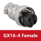 5PCS Docking Connector GX16 Aviation Plug Male Female 16mm 2/3/4/5/6/7/8/9/10 Pin Socket Circular Aviation Connector