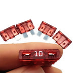 10-100pcs Medium Standard Blade Fuse Insert Kit 2A-40A Automotive Medium Fuses for Car/RV/Truck/SUV/Motorcycle/Boat