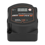 Smart Dual Battery Smart Isolator 12V 140A Digital Voltage Sensitive Relay VSR Split Charge For Camper Car RV